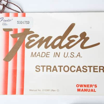 1979-1980 Vintage Fender Stratocaster Sunburst Rosewood Fretboard Strat w/Paper Work +OHSC USA 1970s image 9