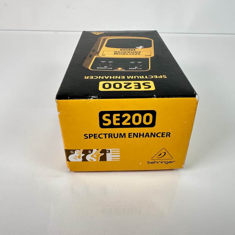 Behringer SE200 Spectrum Enhancer 2010s - Yellow | Reverb
