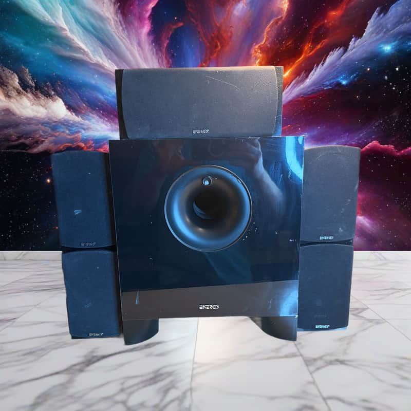 ENERGY ESW-8 Classic 5 Speakes & Subwoofer Home Theater System (6 pc) image 1