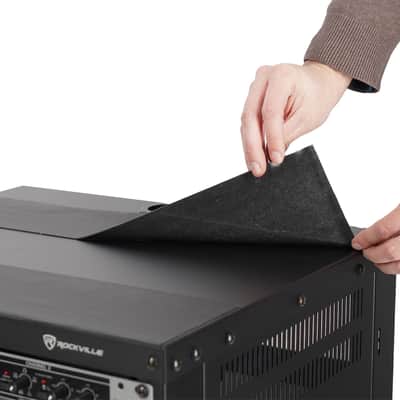 Rockville RR14U 14U Live Sound/Recording Studio Rack Case w/Wheels + Hardware image 6