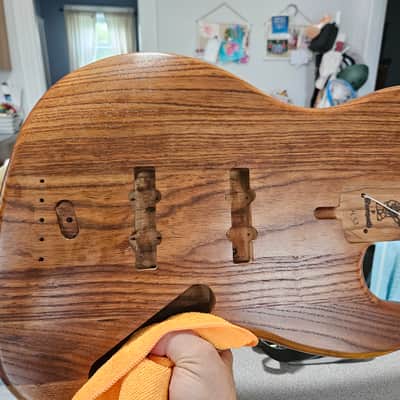 Warmoth Jazz bass body 2026 - Tru oil (11 coats) image 1