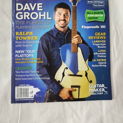 Acoustic Guitar Magazine Back Issue August 2006 image 1