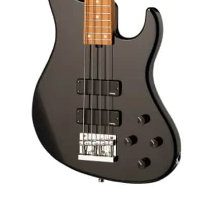 Sadowsky MetroExpress 24-Fret Modern Bass, Roasted Maple Fingerboard, 4-String - Solid Black High Polish image 4