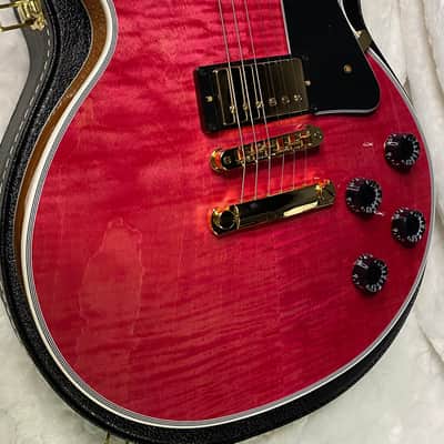 NEW! Gibson Dealer Select Custom Shop Les Paul Custom AAA Figured Top - Transparent Pink - Authorized Dealer - WOW! 8.8 lbs - G06328 image 5