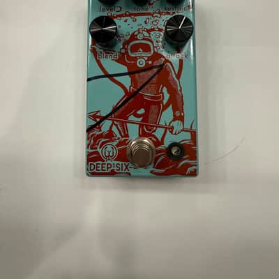 Walrus Audio Deep Six V1 Compressor Sustainer Compression Guitar Effect Pedal image 2