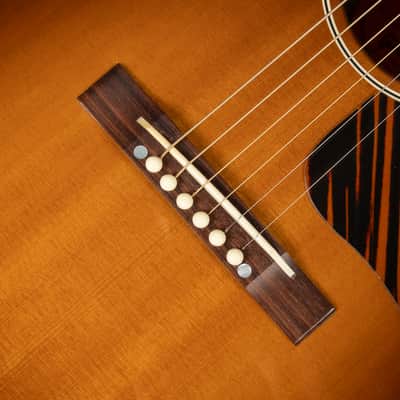 2010 Gibson AJ Advanced Jumbo - Vintage Sunburst | USA Montana Slope Shoulder Dreadnought Rosewood Body 648mm Scale B Band Pickup | CoA OHSC image 21