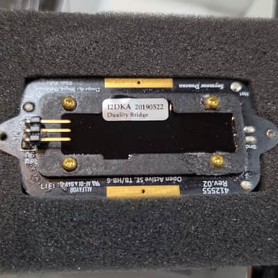 Seymour Duncan Duality Bridge Humbucker 2010s - Reverse Zebra 11106-74-RZ Pickup image 8