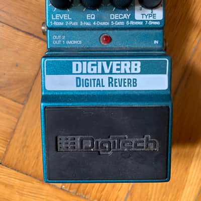 Digitech DigiVerb Digital Reverb Pedal | Reverb