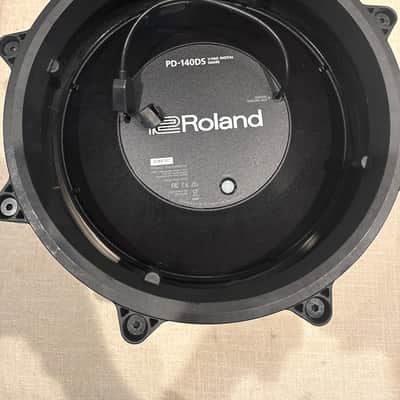 Roland PD-140DS V-Pad 14" Mesh Snare Drum Pad 2010s - Chrome/Black image 3