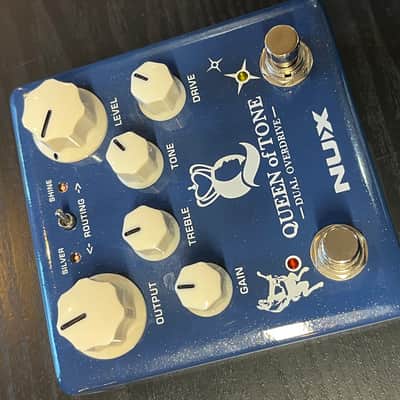 NuX NDO-6 Queen of Tone Dual Overdrive 2022 - Present - Blue image 3