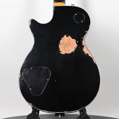 Gretsch Custom Shop USA Masterbuilt Chad Henrichsen 1955 Penguin Heavy Relic- Firebird Red over Black 2025 (UC25113955) image 3