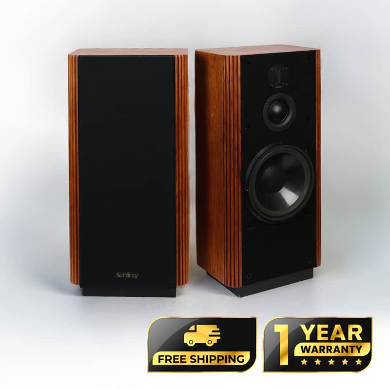 Infinity Kappa 7 3-Way Speakers – Restored – Tested – 1-Year Warranty image 1
