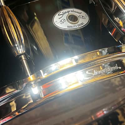 Slingerland 5.5" x 14" Studio King Snare Drum - Del Norte Black Lacquer image 2