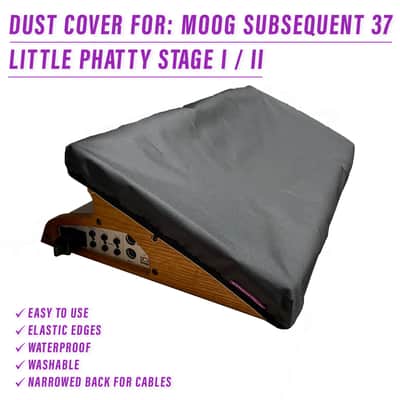DUST COVER for Moog Subsequent 37, Little Phatty Stage I & II