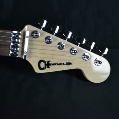 Charvel MJ San Dimas Style 1 HSH PF QM FR with Case - Midnight Glow image 8