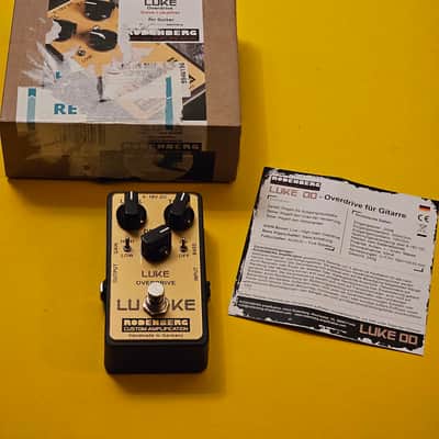 Rodenberg LUKE Steve Lukather Signature Overdrive 2021 - Present - Gold / Black image 2