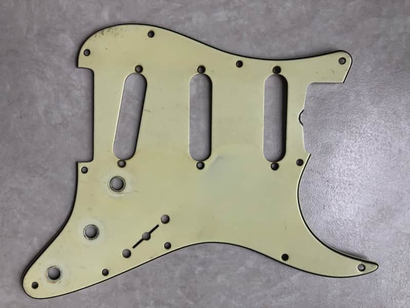 1962 Fender Stratocaster Pickguard+Shield+Knobs image 1