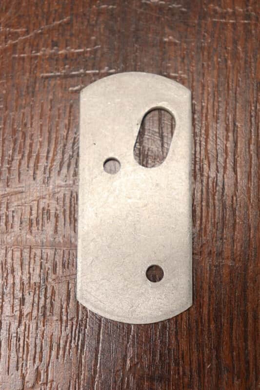 Slingerland Bass Kick Drum Spur Bracket Back Plate Vintage 1960's - 70's #10 image 1