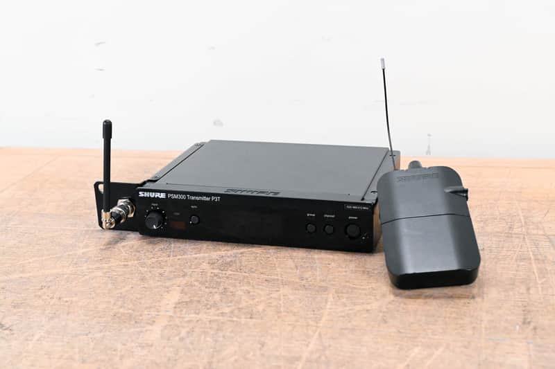 Shure PSM 300 Wireless IEM System G20 Range: 488-512 MHz NO POWER SUPPLY CG0077V image 1