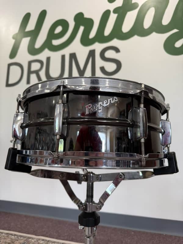 Rogers Metal 5.5x14" Snare Drum (8-Lug) image 1