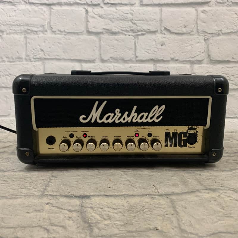 Marshall MG MG15HFX 2-Channel 15-Watt Solid State Guitar Amp Head 2009 - 2012 image 1