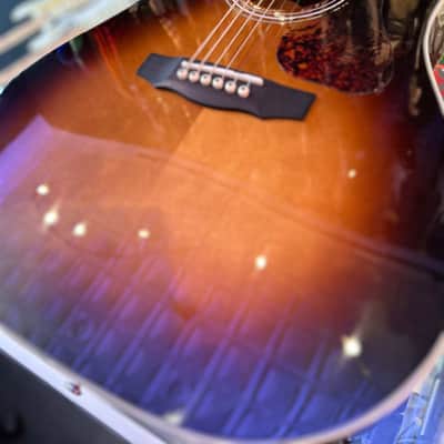 Guild Westerly Collection DS-240 Memoir Sitka Spruce / Mahogany Dreadnought 2025 Vintage Sunburst image 4