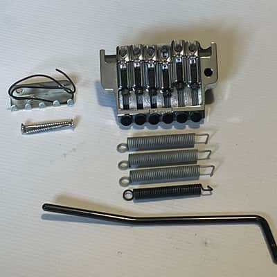 2000's Korean Ibanez RG Series Edge Pro II Chrome Floyd Rose Tremolo Bridge & Arm image 1