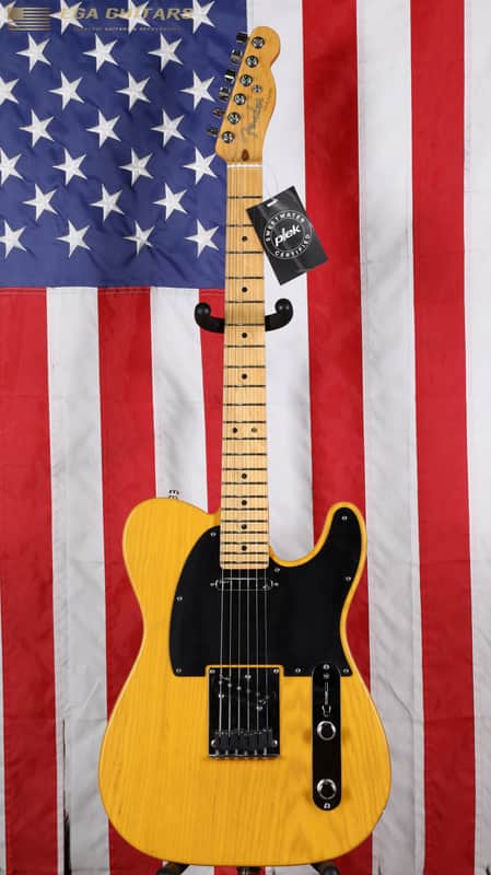 Fender American Deluxe Telecaster Ash w/ Maple Fretboard (pleked) - Butterscotch Blonde