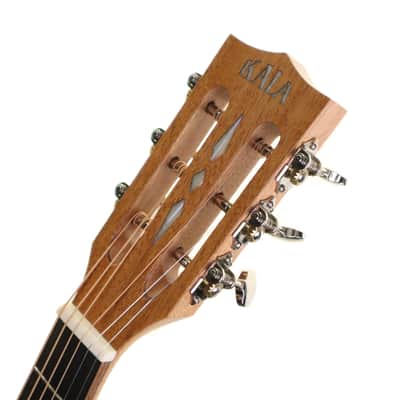 Kala Cedar Top Parlor Acoustic Guitar with Gigbag image 6