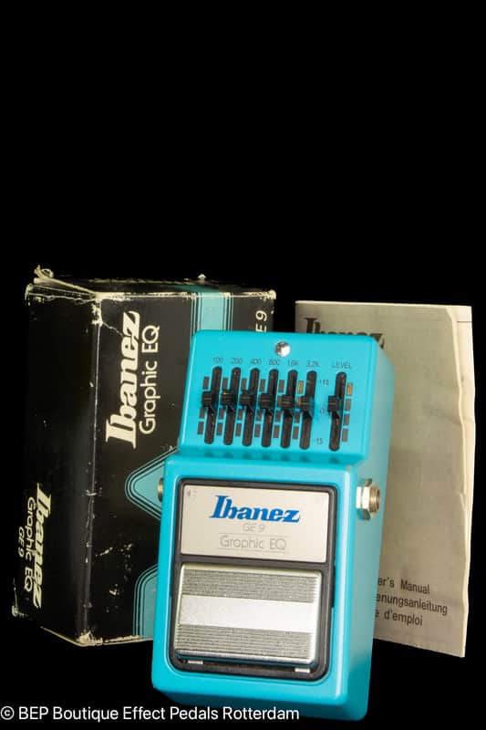 Ibanez GE-9 Graphic Equalizer 1984 s/n 446827 Japan image 1