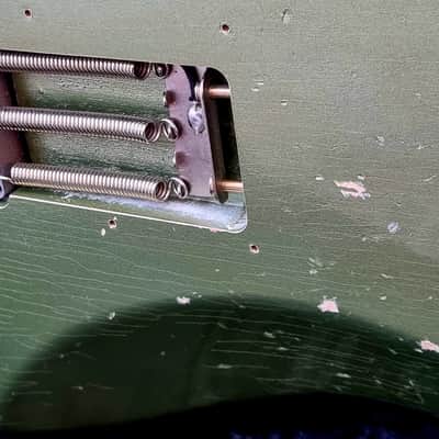 🔥 Fender Custom Shop Todd Krause Master Design 50's Stratocaster Moss Green 2014 - RARE image 19