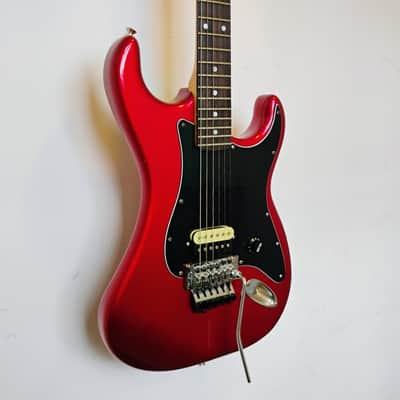 Kramer Focus 2000 Candy Apple Red Body - Focus 3000 Maple Neck - Frankenstein - 1980s - Gloss - **AS-IS** image 5
