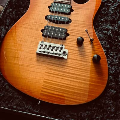 Suhr Custom Shop Modern Honey Amber Burst image 1