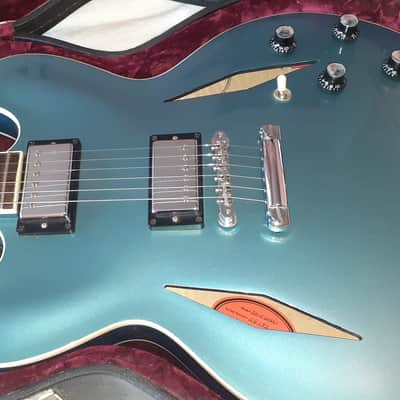 Gibson DG-335 2008 - Pelham Blue image 21