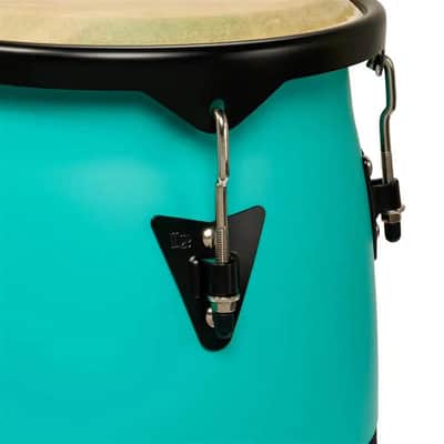 LP Discovery II Ultralight Conga Set 10" & 11" w/Stand Sea Foam image 5