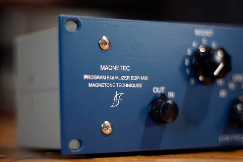 A pair of Pultec EQP-1As - Magnetec (magnetone techniques) tube EQ Equalizer image 1