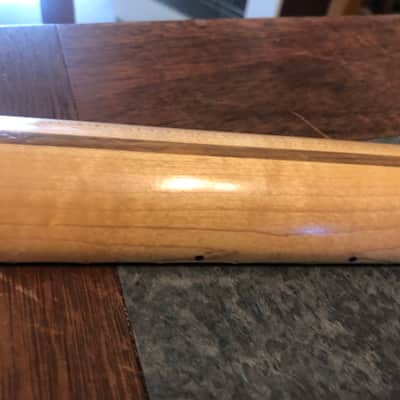 Musikraft Quarter sawn 1-piece maple T-style neck never installed - Light lacquer image 5