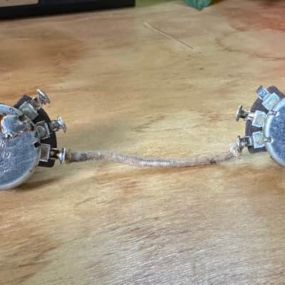 Vintage 1954 Fender Telecaster Pots Potentiometers 250k Stackpole 50s image 3