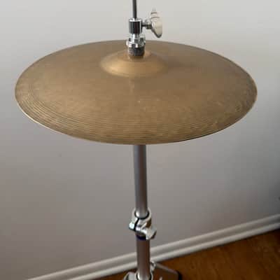 Zildjian Avedis 12” Transition Stamp (1950s) Pair Hi-Hat Cymbals image 8