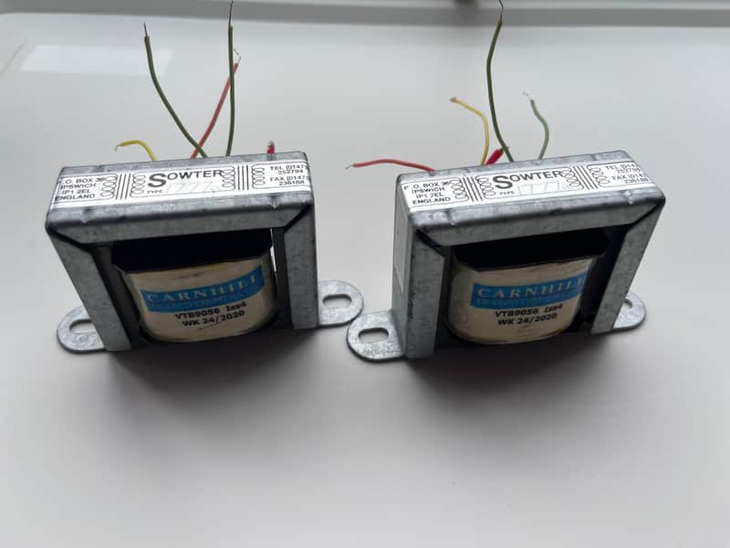 Pair of Sowter 1777A / Carnhill VTB9056 Custom Output Transformers - Neve 33609 - Stam Audio image 1
