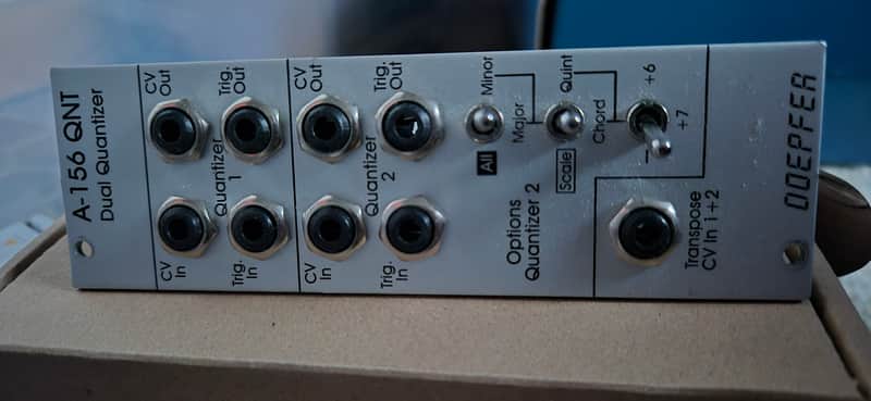 Doepfer A-156 QNT Dual Quantizer 2010s - Silver image 1