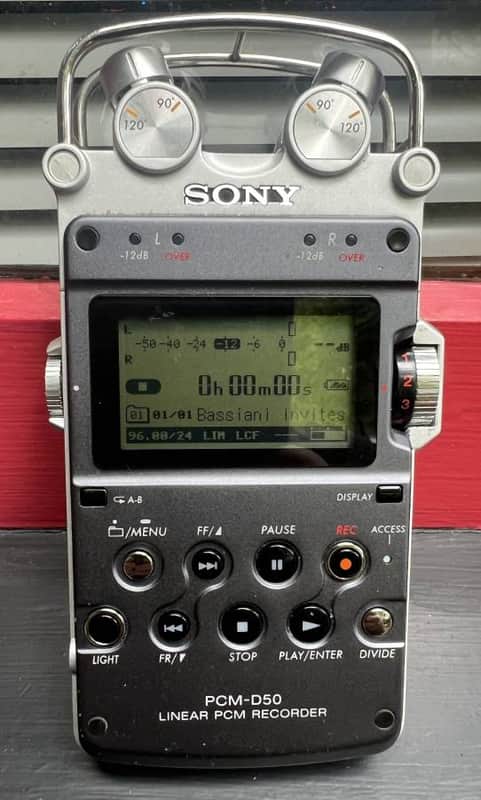 Sony PCM-D50 Portable Stereo Digital Audio Recorder image 1