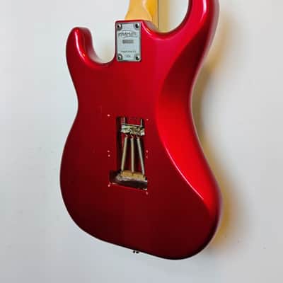 Kramer Focus 2000 Candy Apple Red Body - Focus 3000 Maple Neck - Frankenstein - 1980s - Gloss - **AS-IS** image 17