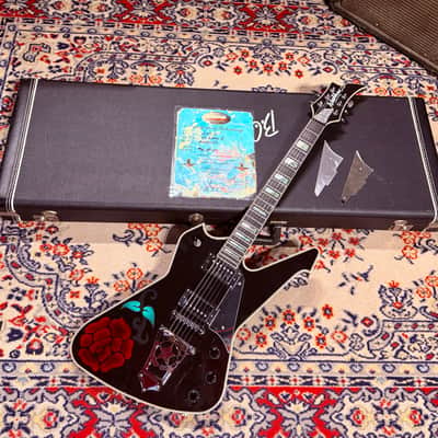 2000 Washburn PS-2000 Rose Paul Stanley Signature USA Custom Shop Limited Edition (46 of 50) w/ Case And COA image 1