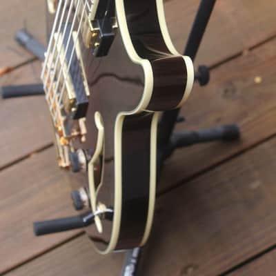 Ibanez AGB205 5-String Electric Bass Dark Violin Sunburst image 3