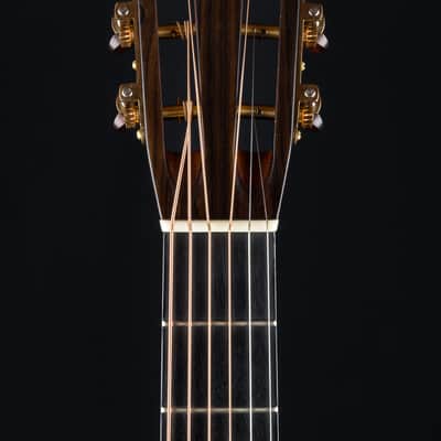 Bourgeois OMS DB Signature Figured Mahogany and Aged Tone Bearclaw Adirondack Spruce Sunburst Used (2022) image 11