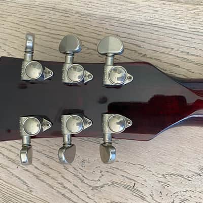 1970s Greco Les Paul Standard See Through Red Order Made Maxon U3000 Seymour Duncan SH-15 Japan Vintage image 22