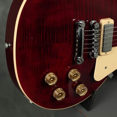 1999 Gibson Limited Edition Les Paul DELUXE Wine Red flame maple top image 11
