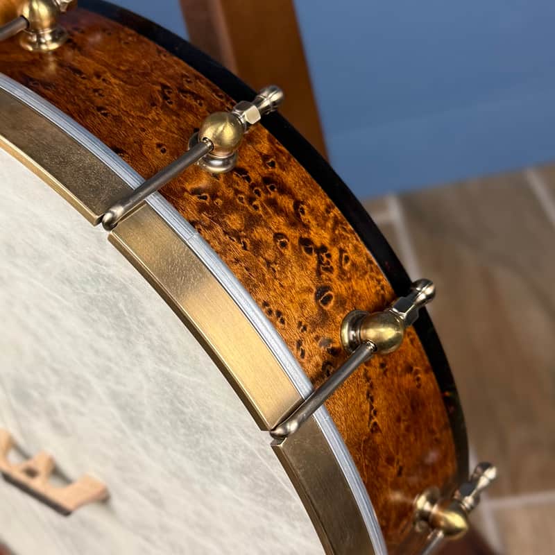 Custom Bird's Eye Maple Ome Tupelo 5-String Banjo image 1