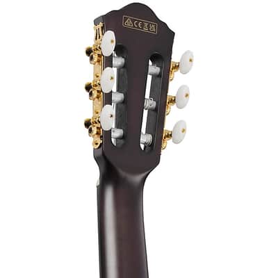 Ibanez FRH20QMNCTL Thinline Nylon String Acoustic-Electric Guitar - Cosmic Blue Starburst Low Gloss image 11